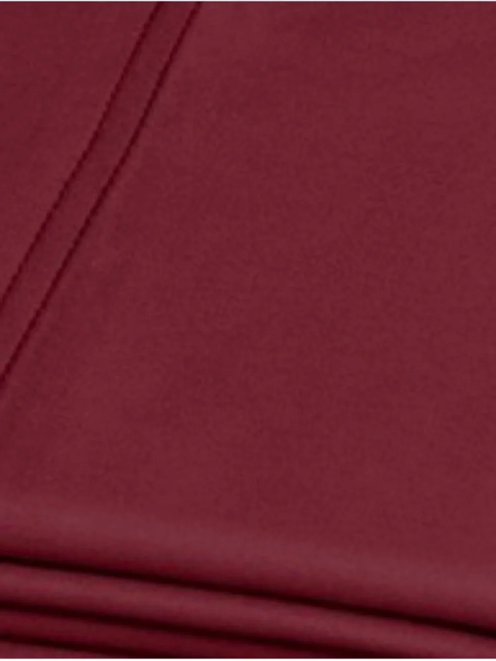 STANDARD 100% Cotton Sateen 600 Thread Count Pillowcases (2-Pack) BRICK RED